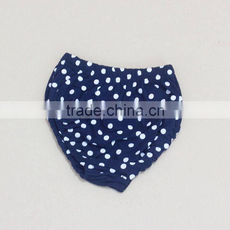 3pcs set cute polka dots baby girls anchor rompers M7031503