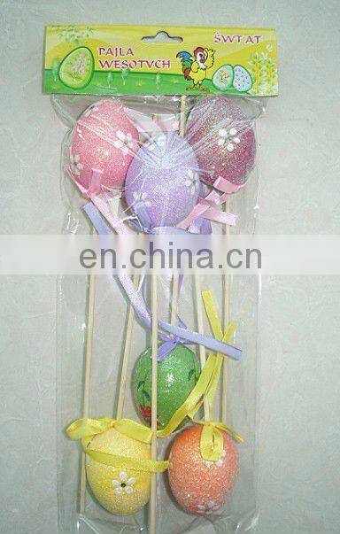 2016 hot sell plastic decoration Easter eggs
