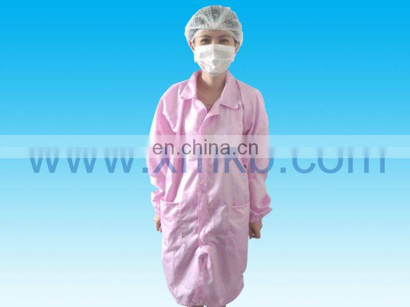 cleanroom Antistatic smock Coverall wearing