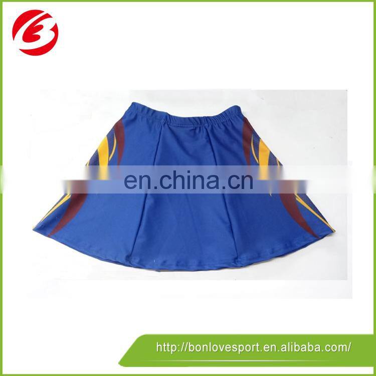 2015 Italy ink sublimation print netball jerseys