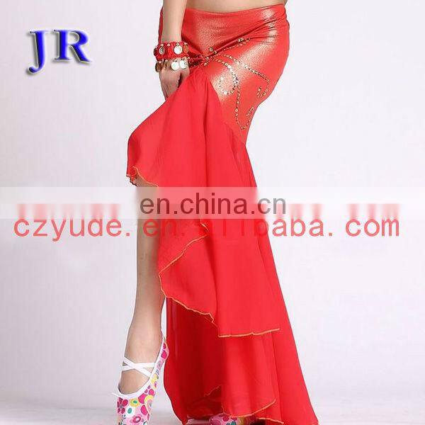 Sexy Cheap price chiffon belly dance mermaid skirt