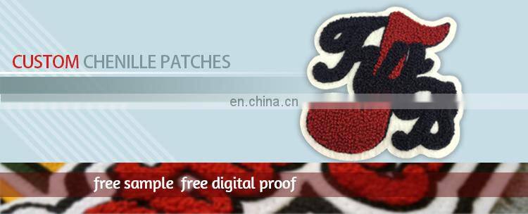 New design letters glass bead iron/sew on patch chenille patches