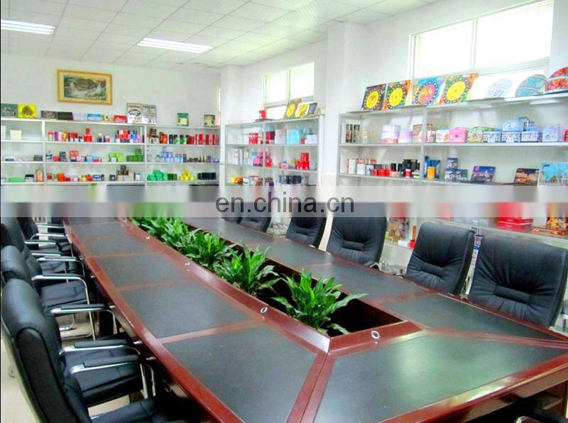 Wholesale Small Square Perfume Tin Box with a Round PVC Window