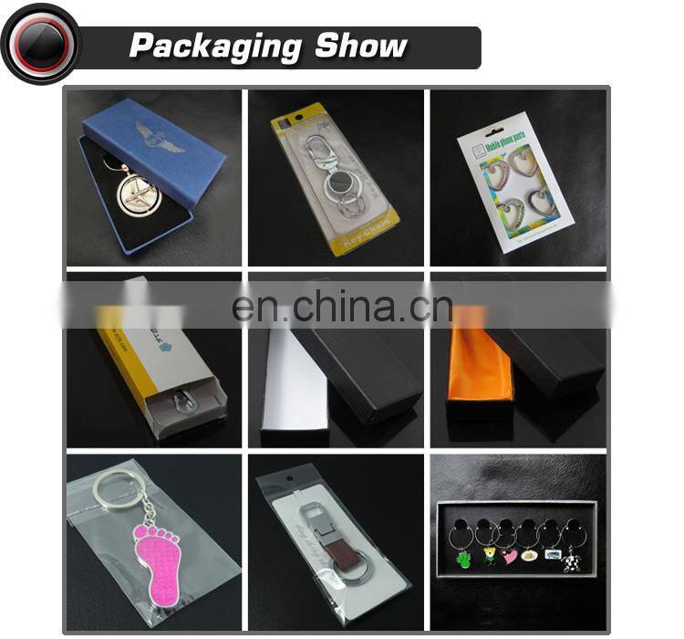 Hot Sale Promotional Real Leather Metal Carabiner Key Chain