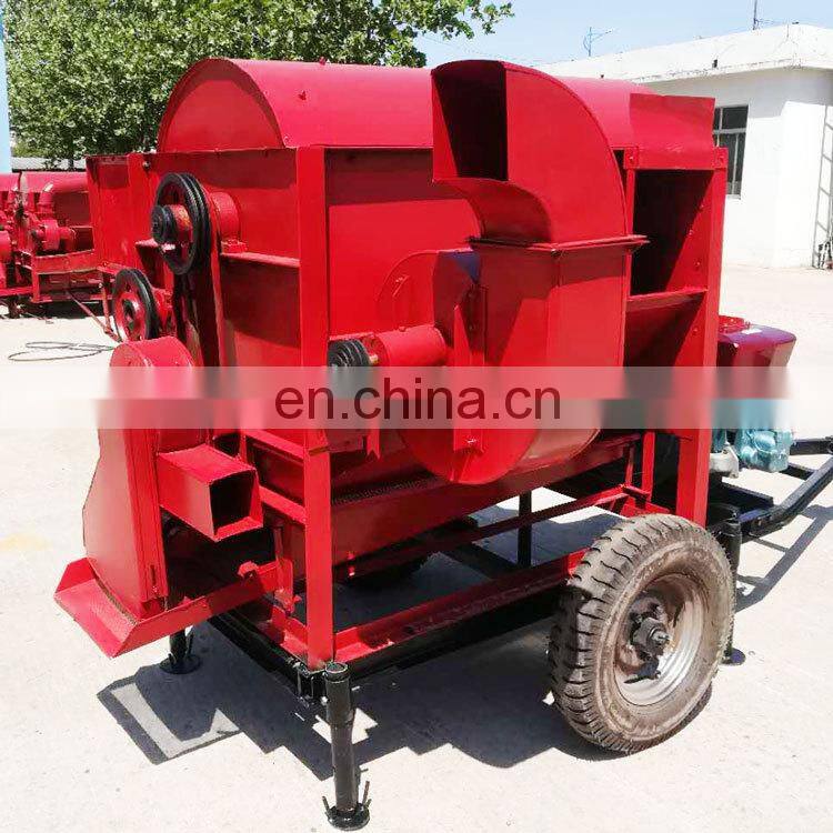 hot sale small multi function 1.5kw 2.2kw Agricultural Wheat Thresher for home use