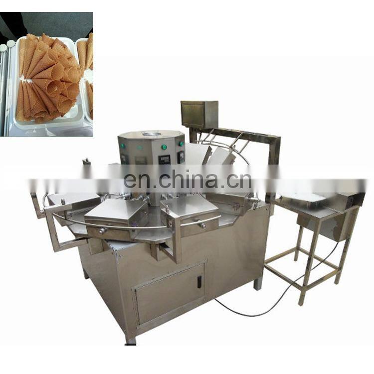 small egg roll machine waffle egg machine ice cream cone production line