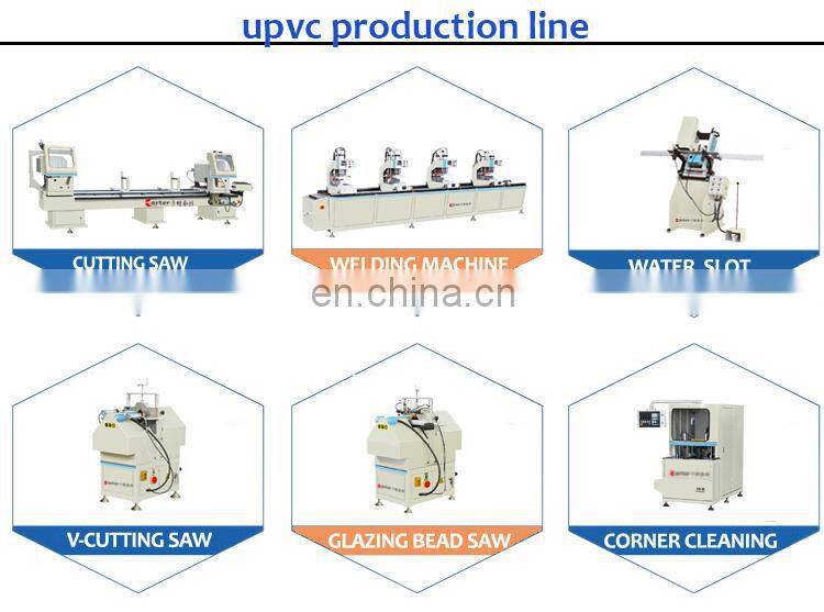 PVC Window Making Machine V Corner Cleaning Machine for UPVC profile