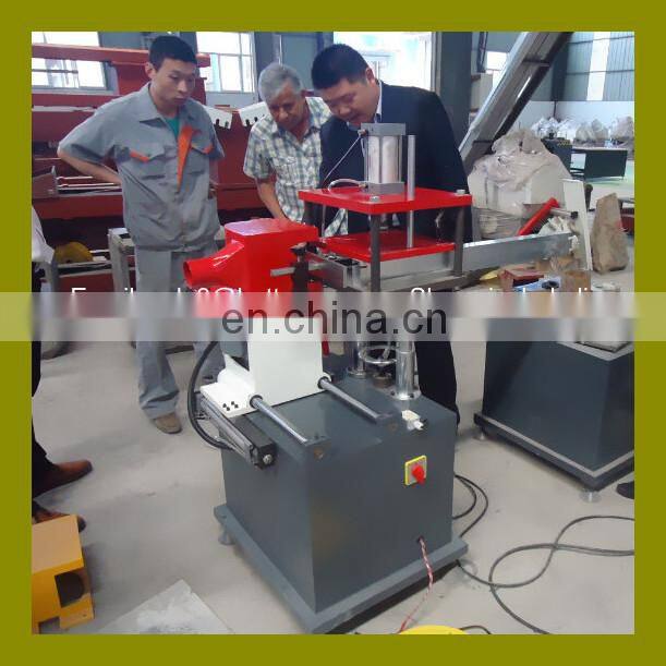 Aluminum and PVC profile window door end milling machine
