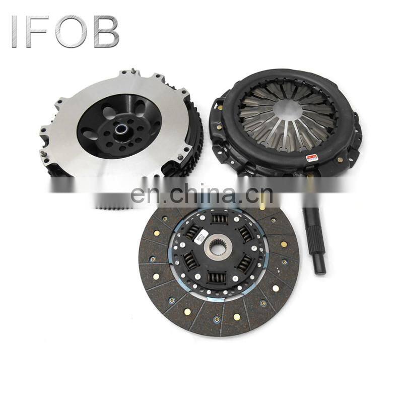 IFOB Clutch Assembly 3 Pieces Clutch Kit - Drive Pressure Plate Disc With Bearing For Hyundai Genesis G4KF 41200-25010