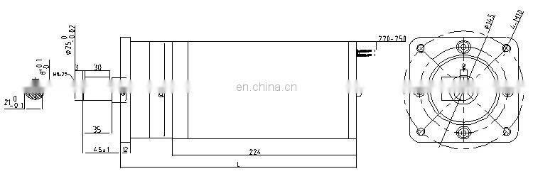 24v 350w 56 rpm High Torque DC Planetary Reduction Gear Motor 24v reducer motor BMM528