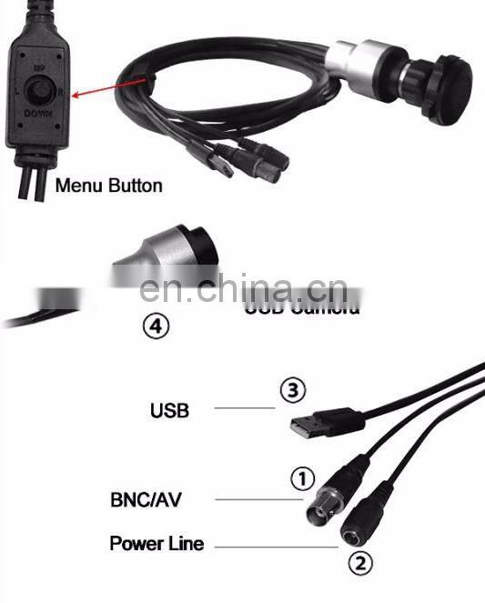 Mini portable android/iphone/smartphone ent endoscope camera video endoscope price