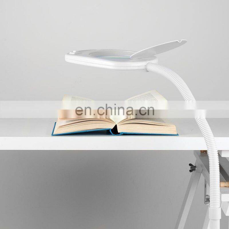 led magnify floor lamp for reading task light home decor