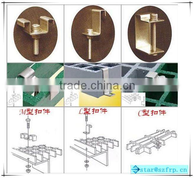 FRP fiberglass grating frp stairs aisle