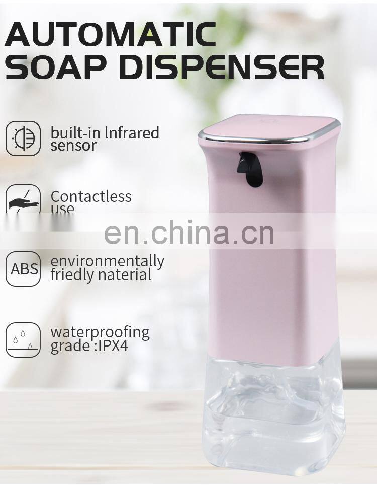 Dry battery automatic touchless gel wall mounted soap dispenser children automatic liquid soap dispenser