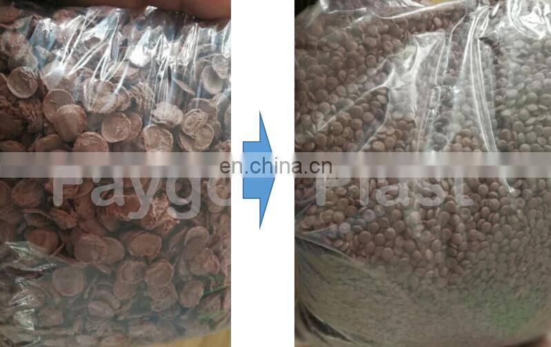 Waste Plastic Recycling Machine for Plastic Film, Jumbo Bags, Basket