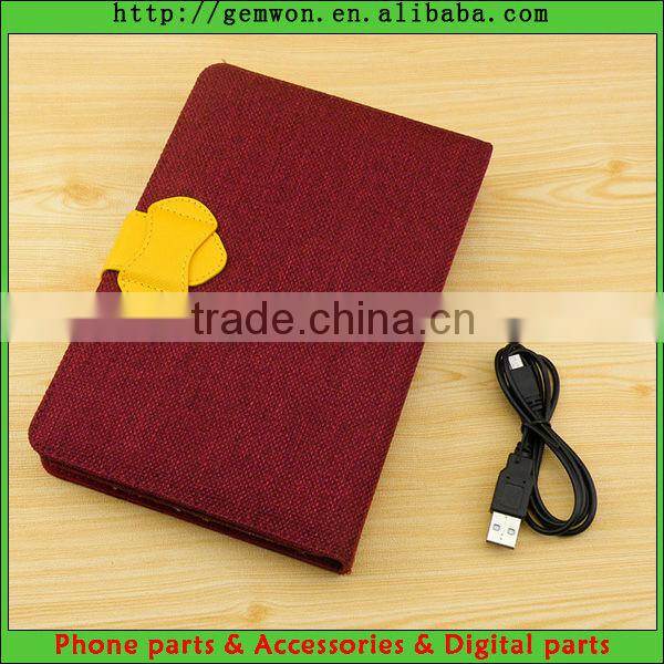 Red 2013 new arrival bluetooth for ipad mini with bluetooth and portable protection