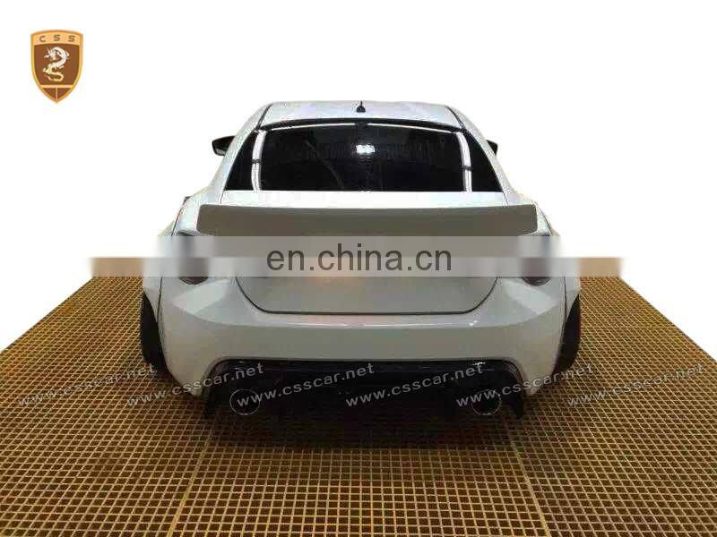 Top quality rocket bunny style wide body kit for su-bar brz 2014-2016 in frp