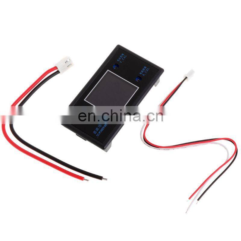 DC 0-100V 10A 1000W LCD Digital Voltmeter Ammeter Wattmeter Voltage Current Power Meter Volt Detector Tester Monitor 12V 24V 36V