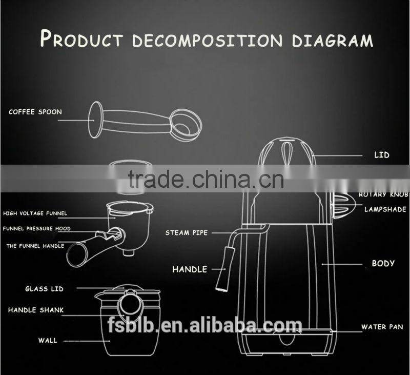 Espresso coffee maker