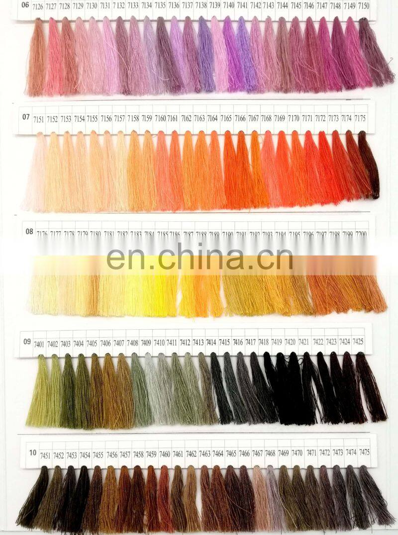 Wholesale Manufacturer 120D/2 100% Viscose Rayon Embroidery Thread 4500yds