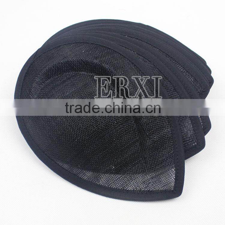 Wholesale Ladies Fascinator Hat Sinamay Base 13.5cm Decorated Bridal Headpiece