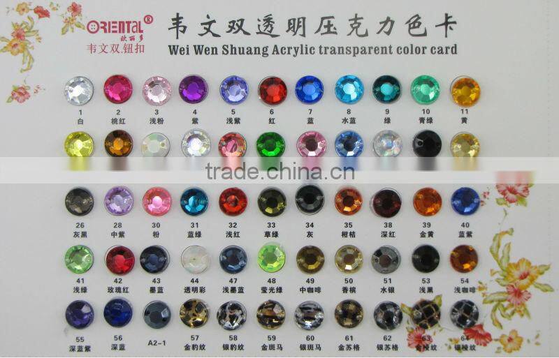 Super Shiny Elliptical Acrylic Sewing Stone