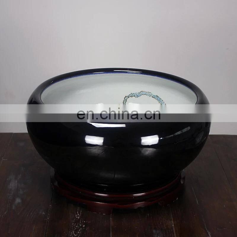 Special Jingdezhen Decorative Ceramic Porcelain Fish Bowls