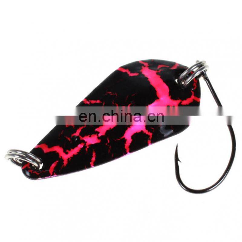 Amazon 3cm 3g 5 Colors Paillette Blade Salmon Spoon Bass Bait Copper Spoon Lure