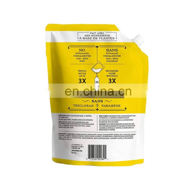 Stand up spout pouch/sachet/bag filling capping machine