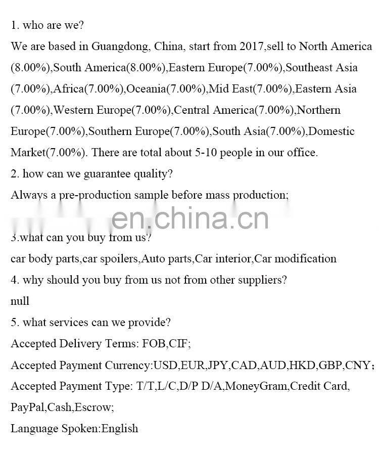 Runde Car Modification Original Car 1:1 Customization For Ferrari F430 Auto Body Parts HM Design Carbon Fiber Body Kits