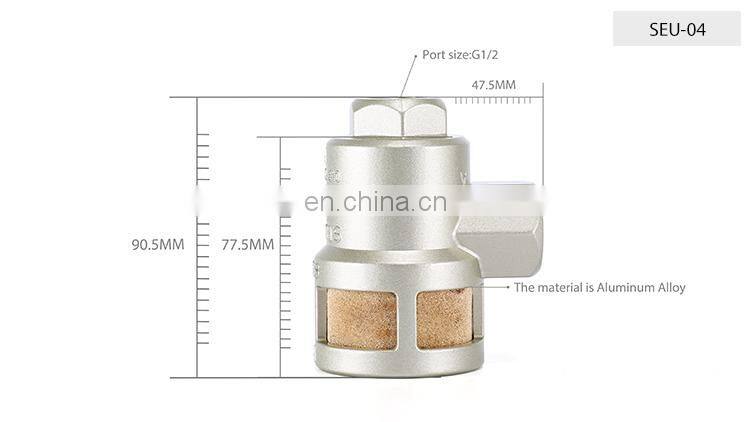 SNS SEU Series wholesale cheap price pneumatic quick air exhaust valve