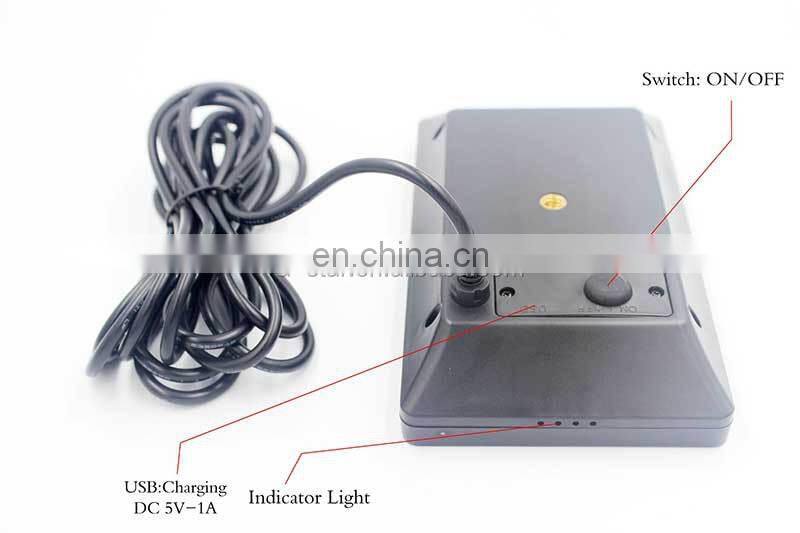 2400mah Solar Panel for Camera hunting External Power bank Aluminum Battery Polymer Solar Power Supply for cameras