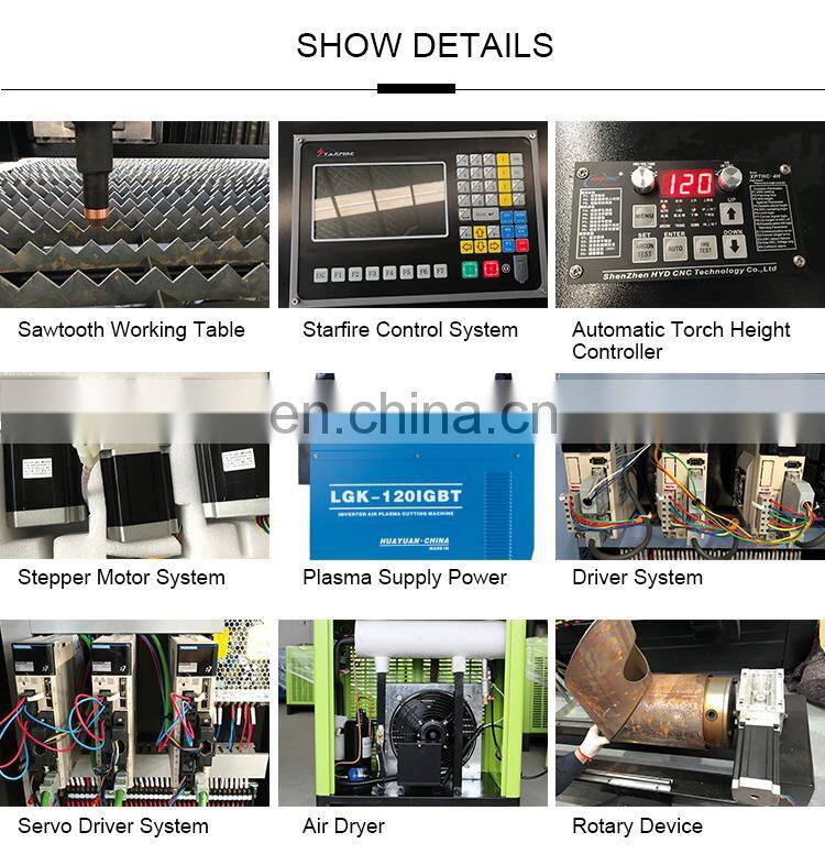 Hot selling high quality 1530 cutting 60 cutting 30 plasma professional CNC cutting machine