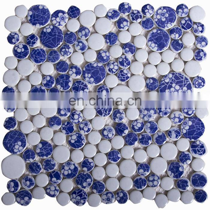 Foshan modern hand made custom 3d bird tile mosaics mural