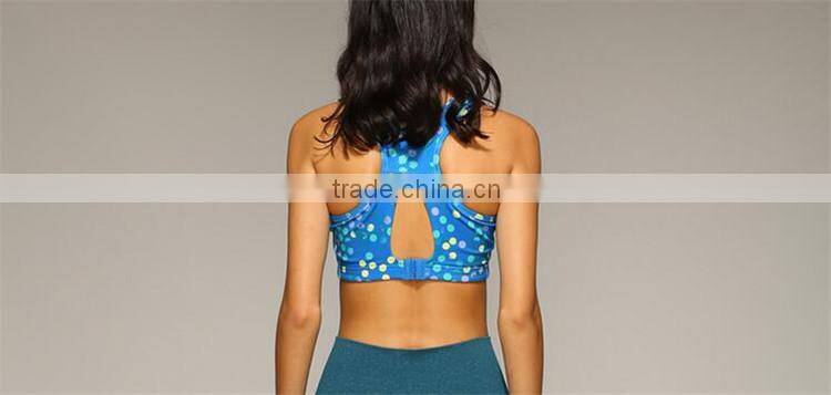 RUNN Track Suits Polyester Fabric High Impact Activity Sports Protect Bra