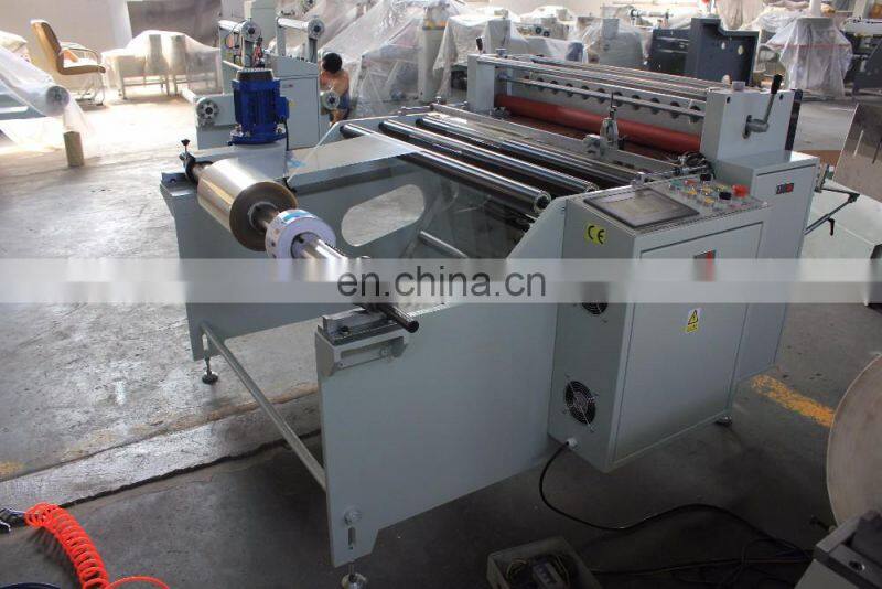 roll to sheet cutting machine for Printed PVC /Paper/PET/Fabric