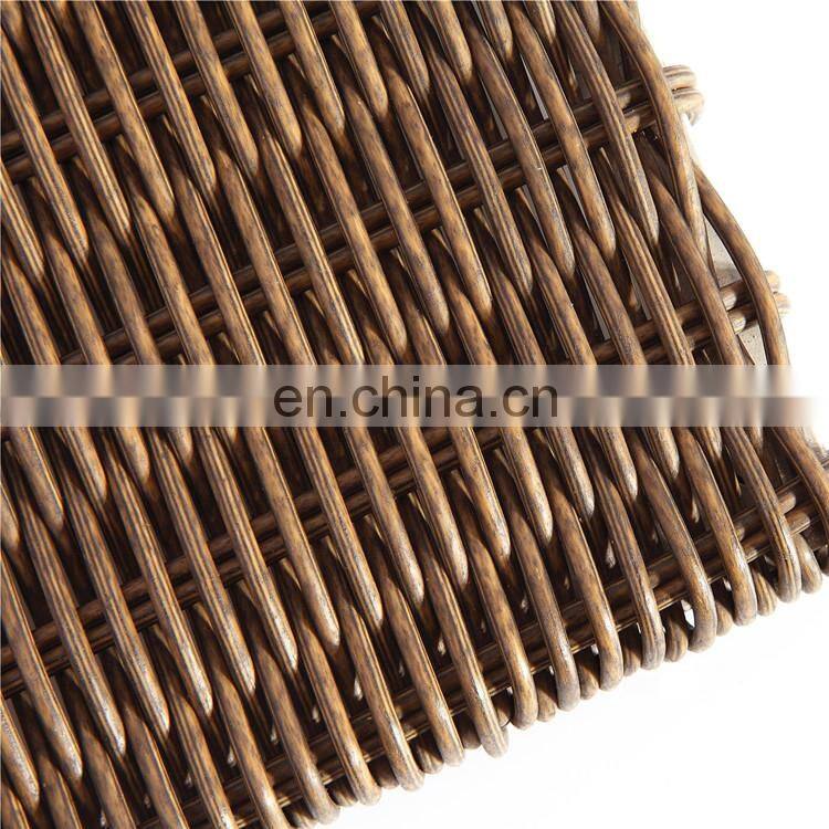 HBK toy kid braided foldable belly seagrass basket for decorate and storage