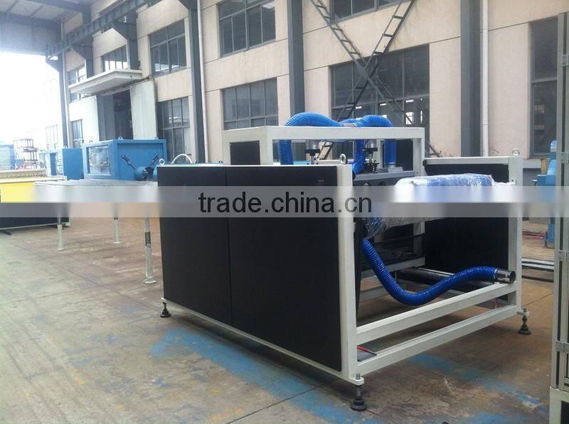 Price of pvc T-type roofing tile extruder machinery factory