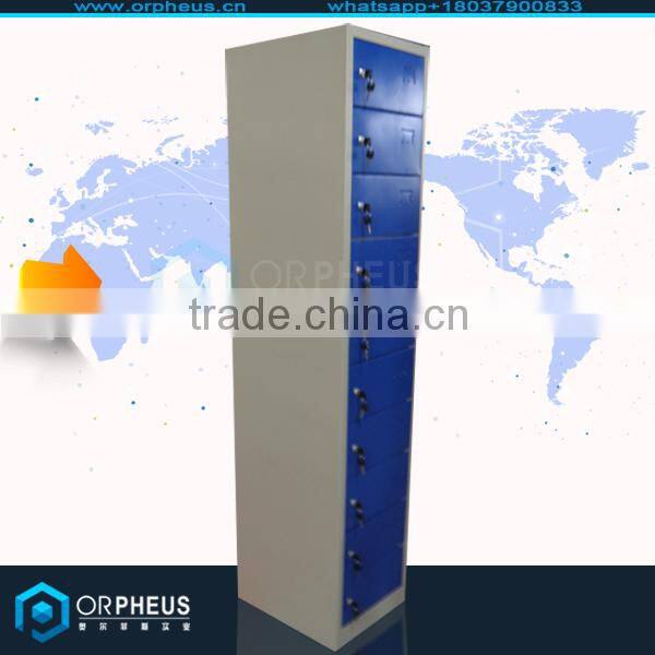 OEM steel school lockers office furniture metal Locker cellphone locker charging station cabinet