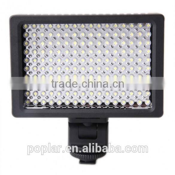 Pro HD-160 LED Video Light Camcorder Lighting Lamp Camera DV CN-160 Camcorder Photo Lighting 5400K For Canon Nikon