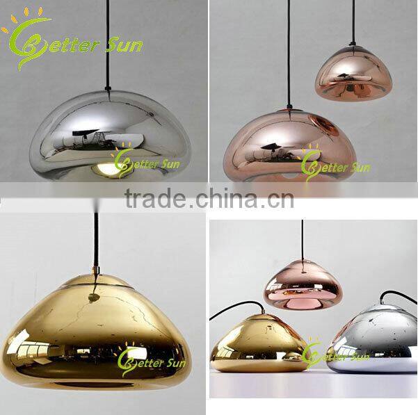 Modern Glossy Decorative Hanging Glass Pendant Light