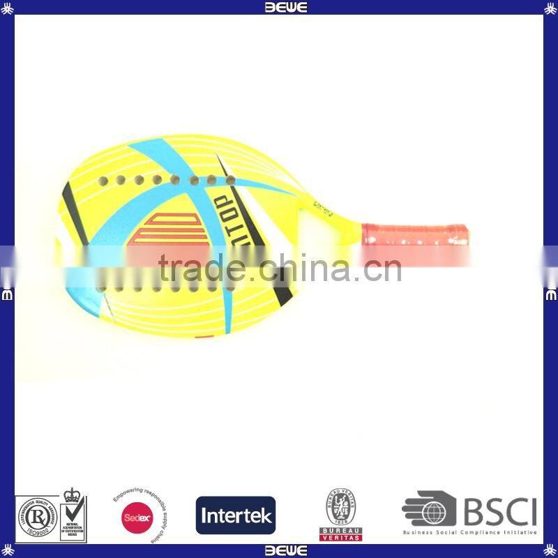 High quality carbon beach tennis racquet