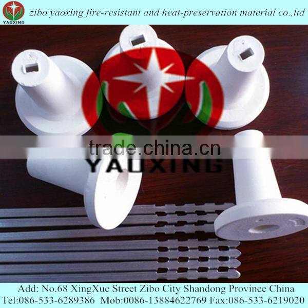 SS310 insultwist pin/washer with ceramic shape