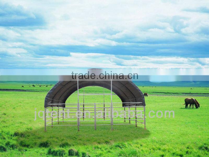 JQR2020L steel frame livestock tent