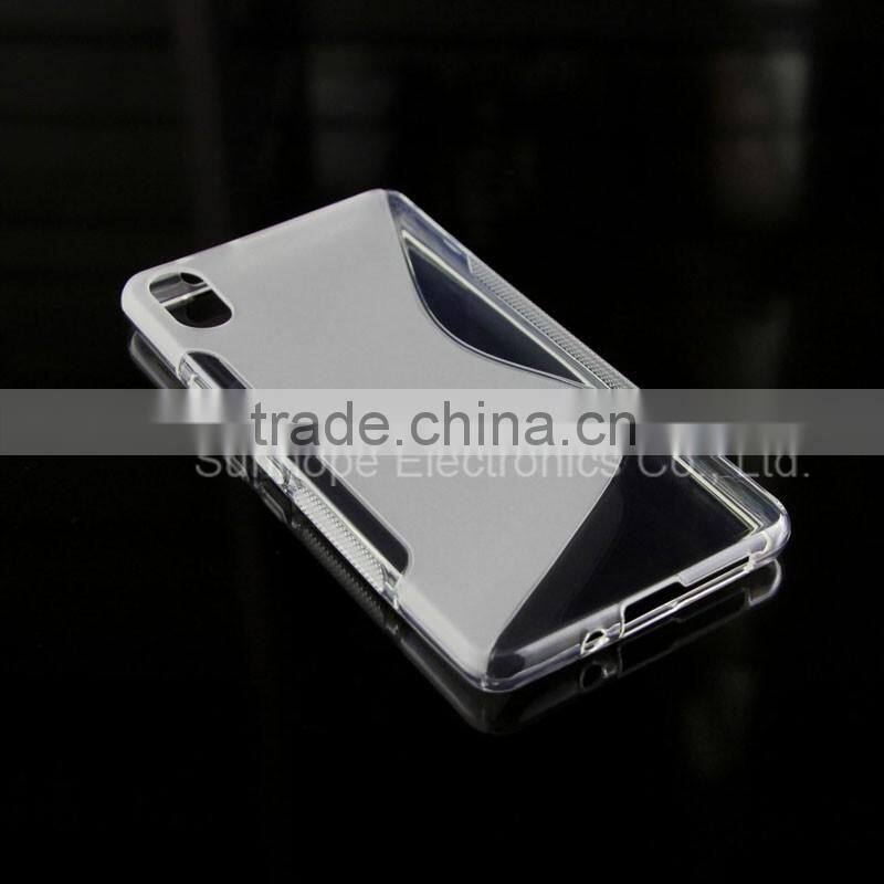 China factory S line tpu cell phone case For BLU Quattro Aquaris X5.0
