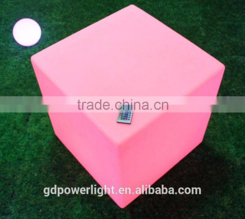 LED light decotative cube with remote control C007d