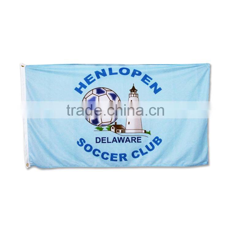 Samples Are Available Fashion Style Custom Football Club Exchange Flag