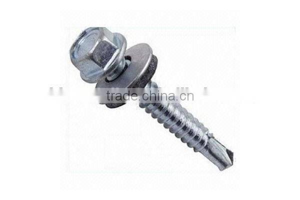 Hex Head self drilling screw with EPDM washer for africa market