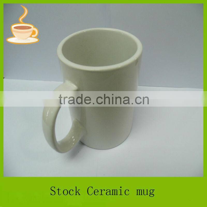 9oz square coffee mug hot sale, blank ceramic mug, plain ceramic coffee mugs