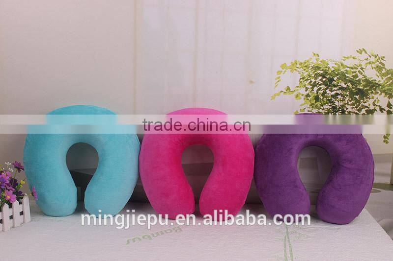 Wholesale Decorative U-Shape pillow, Car Travel Seat Neck Support Memory Foam Pillow, j shape cushions
